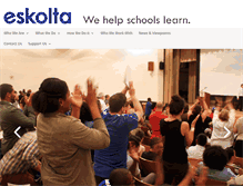 Tablet Screenshot of eskolta.org
